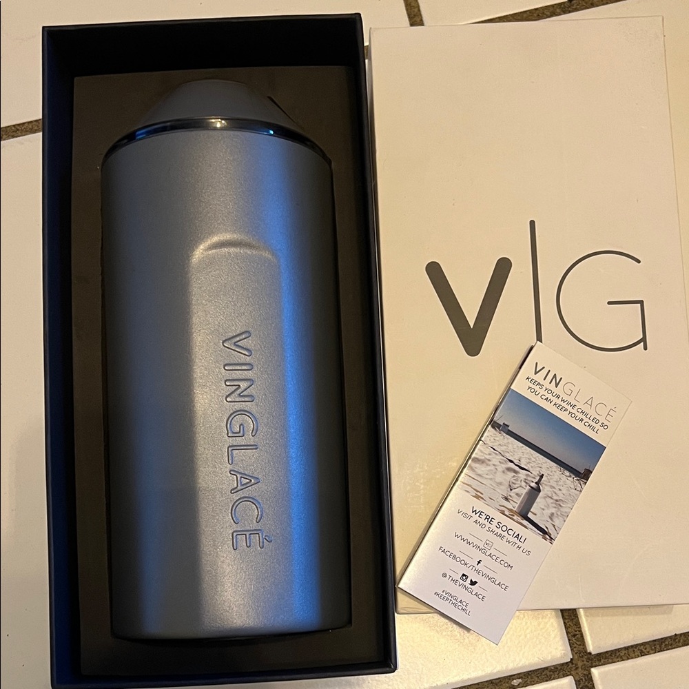 Vinglacé graphite Wine Chiller